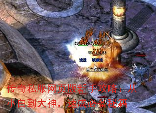 传奇私服网页版新手攻略:从小白到大神,速成必备秘籍 传奇私服网页版新手攻略:从小白到大神,速成必备秘籍