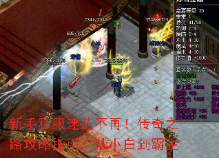 新手私服迷茫不再!传奇之路攻略指引:从小白到霸主 新手私服迷茫不再!传奇之路攻略指引:从小白到霸主