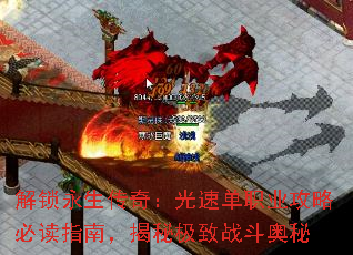 解锁永生传奇:光速单职业攻略必读指南,揭秘极致战斗奥秘 解锁永生传奇:光速单职业攻略必读指南,揭秘极致战斗奥秘