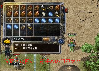 传奇游戏网站:新手攻略问答大全 传奇游戏网站:新手攻略问答大全