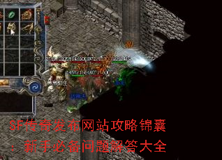 SF传奇发布网站攻略锦囊:新手必备问题解答大全 SF传奇发布网站攻略锦囊:新手必备问题解答大全