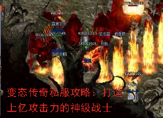 变态传奇私服攻略:打造上亿攻击力的神级战士 变态传奇私服攻略:打造上亿攻击力的神级战士