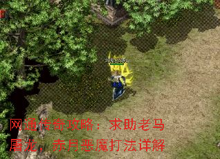 网通传奇攻略:求助老马屠龙,赤月恶魔打法详解 网通传奇攻略:求助老马屠龙,赤月恶魔打法详解
