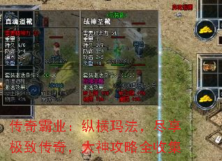 传奇霸业:纵横玛法,尽享极致传奇,大神攻略全收集 传奇霸业:纵横玛法,尽享极致传奇,大神攻略全收集