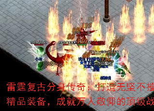 雷霆复古分身传奇:打造无坚不摧的精品装备,成就万人敬仰的顶级战士 雷霆复古分身传奇:打造无坚不摧的精品装备,成就万人敬仰的顶级战士