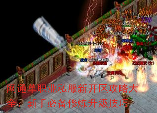 网通单职业私服新开区攻略大全:新手必备修炼升级技巧 网通单职业私服新开区攻略大全:新手必备修炼升级技巧