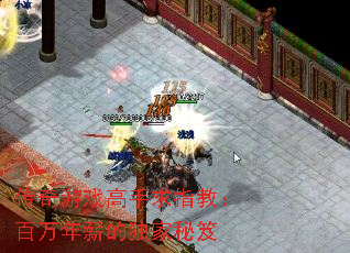 传奇游戏高手求指教:百万年薪的独家秘笈 传奇游戏高手求指教:百万年薪的独家秘笈