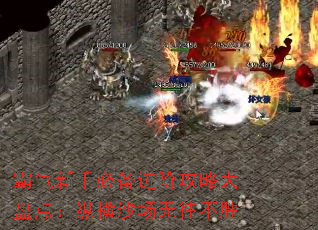 霸气新手必备进阶攻略大盘点:纵横沙场无往不胜 霸气新手必备进阶攻略大盘点:纵横沙场无往不胜