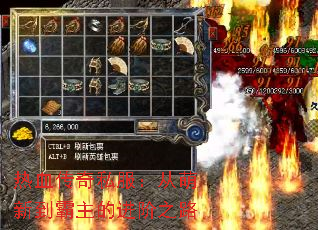 热血传奇私服:从萌新到霸主的进阶之路 热血传奇私服:从萌新到霸主的进阶之路