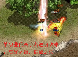 单职业传奇手游进阶攻略:高战之道,破敌之法 单职业传奇手游进阶攻略:高战之道,破敌之法