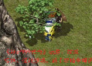 《好sf999传奇》端游:攻城掠地、征战沙场,新手攻略全解析 《好sf999传奇》端游:攻城掠地、征战沙场,新手攻略全解析