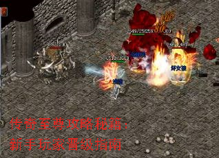 传奇至尊攻略秘籍:新手玩家晋级指南 传奇至尊攻略秘籍:新手玩家晋级指南