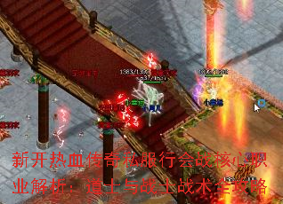 新开热血传奇私服行会战核心职业解析:道士与战士战术全攻略 新开热血传奇私服行会战核心职业解析:道士与战士战术全攻略
