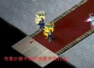 传世SF新手如何快速升级打宝? 传世SF新手如何快速升级打宝?
