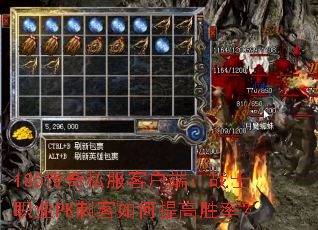 185传奇私服客户端:战士职业PK刺客如何提高胜率? 185传奇私服客户端:战士职业PK刺客如何提高胜率?