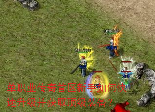 单职业传奇首区新手如何快速升级并获取顶级装备? 单职业传奇首区新手如何快速升级并获取顶级装备?