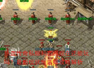 热血传奇私服和官服现在还能玩吗?最新现状与选择攻略解析 热血传奇私服和官服现在还能玩吗?最新现状与选择攻略解析