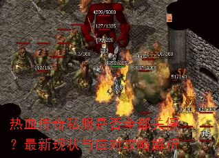 热血传奇私服是否全部关停?最新现状与应对攻略解析 热血传奇私服是否全部关停?最新现状与应对攻略解析