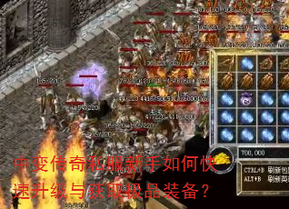 中变传奇私服新手如何快速升级与获取极品装备? 中变传奇私服新手如何快速升级与获取极品装备?