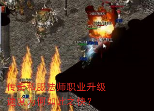 传奇私服法师职业升级速度为何如此之快? 传奇私服法师职业升级速度为何如此之快?