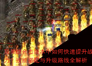 双英雄合击版本中如何快速提升战力?技能搭配与升级路线全解析 双英雄合击版本中如何快速提升战力?技能搭配与升级路线全解析