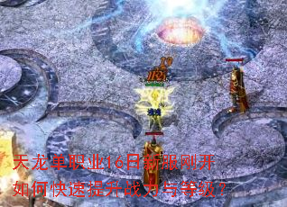 天龙单职业16日新服刚开如何快速提升战力与等级? 天龙单职业16日新服刚开如何快速提升战力与等级?