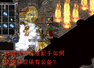 韩版传奇私服新手如何快速获取稀有装备? 韩版传奇私服新手如何快速获取稀有装备?