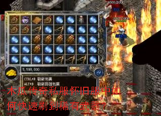 木瓜传奇私服怀旧服中如何快速刷到稀有武器? 木瓜传奇私服怀旧服中如何快速刷到稀有武器?