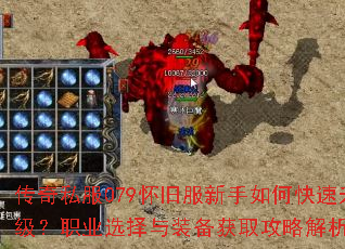 传奇私服079怀旧服新手如何快速升级?职业选择与装备获取攻略解析? 传奇私服079怀旧服新手如何快速升级?职业选择与装备获取攻略解析?