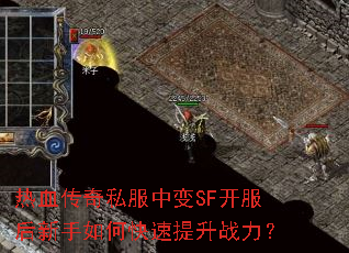 热血传奇私服中变SF开服后新手如何快速提升战力? 热血传奇私服中变SF开服后新手如何快速提升战力?