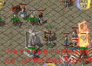 170金币传奇私服中如何快速刷到顶级装备?战士职业升级必看技巧有哪些? 170金币传奇私服中如何快速刷到顶级装备?战士职业升级必看技巧有哪些?