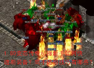 1.80变态传奇私服新手如何快速刷装备?高手进阶技巧有哪些? 1.80变态传奇私服新手如何快速刷装备?高手进阶技巧有哪些?