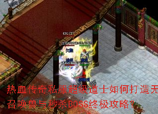 ��Ѫ����˽��������ʿ��δ����޵��ٻ�������ɱBOSS�ռ����ԣ�