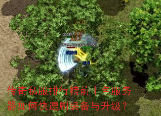 传奇私服排行榜前十名服务器如何快速刷装备与升级? 传奇私服排行榜前十名服务器如何快速刷装备与升级?