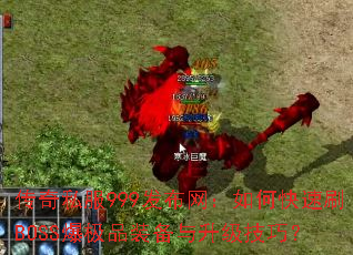 ����˽��999����������ο���ˢBOSS����Ʒװ�����������ɣ�