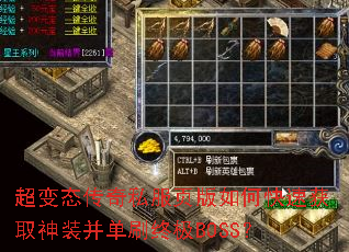 ����̬����˽��ҳ����ο��ٻ�ȡ��װ����ˢ�ռ�BOSS��