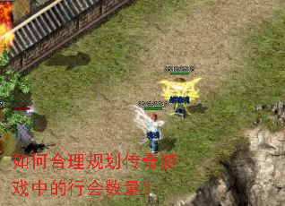 如何合理规划传奇游戏中的行会数量? 如何合理规划传奇游戏中的行会数量?