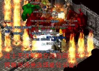 ��ʿ������ͨ����ָ�ϣ���θ��ݳ���ѡ�����װ����