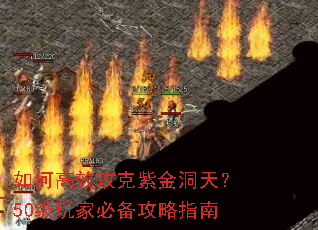 如何高效攻克紫金洞天?50级玩家必备攻略指南 如何高效攻克紫金洞天?50级玩家必备攻略指南