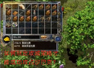 如何制定攻城策略才能成功攻占沙巴克? 如何制定攻城策略才能成功攻占沙巴克?