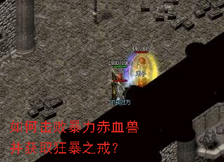 如何击败暴力赤血兽并获取狂暴之戒? 如何击败暴力赤血兽并获取狂暴之戒?