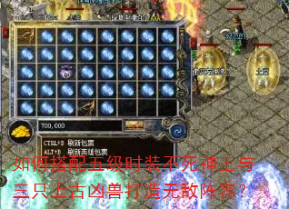 如何搭配五级时装不死神王与三只上古凶兽打造无敌阵容? 如何搭配五级时装不死神王与三只上古凶兽打造无敌阵容?