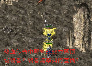 热血传奇中哪些BOSS掉落顶级装备?装备爆率如何查询? 热血传奇中哪些BOSS掉落顶级装备?装备爆率如何查询?
