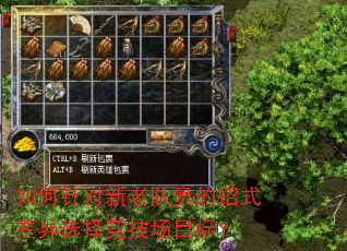 如何针对新老队员的招式差异选择竞技场目标? 如何针对新老队员的招式差异选择竞技场目标?