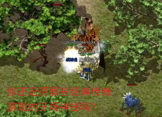 你还记得那些经典传奇游戏的开场神技吗? 你还记得那些经典传奇游戏的开场神技吗?