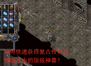 如何快速获得复古传奇宠物版本中的顶级神兽? 如何快速获得复古传奇宠物版本中的顶级神兽?