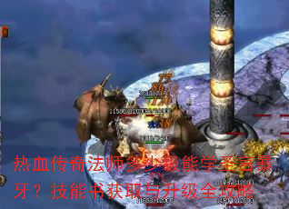 热血传奇法师多少级能学圣言暴牙?技能书获取与升级全攻略 热血传奇法师多少级能学圣言暴牙?技能书获取与升级全攻略