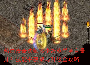 热血传奇法师多少级能学圣言暴牙?技能书获取与升级全攻略 热血传奇法师多少级能学圣言暴牙?技能书获取与升级全攻略