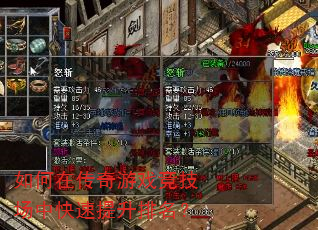 如何在传奇游戏竞技场中快速提升排名? 如何在传奇游戏竞技场中快速提升排名?