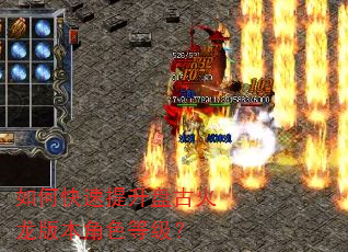 如何快速提升盘古火龙版本角色等级? 如何快速提升盘古火龙版本角色等级?